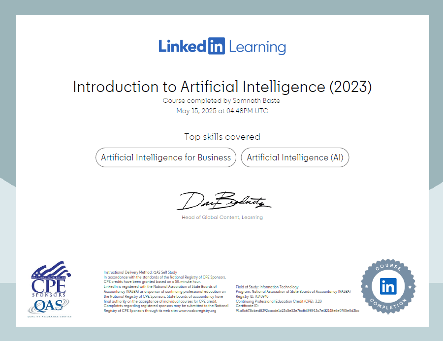 AI Certification